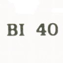 Block Island 40 sailboat — mainsail insignia