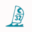 Challenger 32 sailboat — mainsail insignia