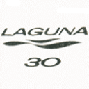 Laguna 30 sailboat — mainsail insignia