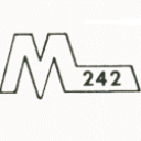 Martin 242 sailboat — mainsail insignia