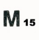 Montgomery 15 sailboat — mainsail insignia