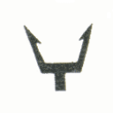 Pearson Triton sailboat — mainsail insignia