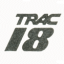 Trac 18 sailboat — mainsail insignia
