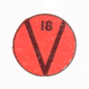 Victoria 18 sailboat — mainsail insignia