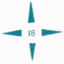 Windrose 18 sailboat — mainsail insignia